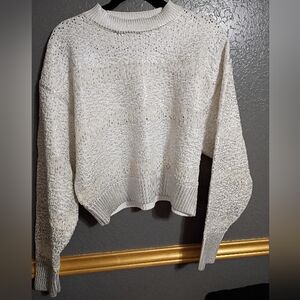 White Knit Women's Sweater